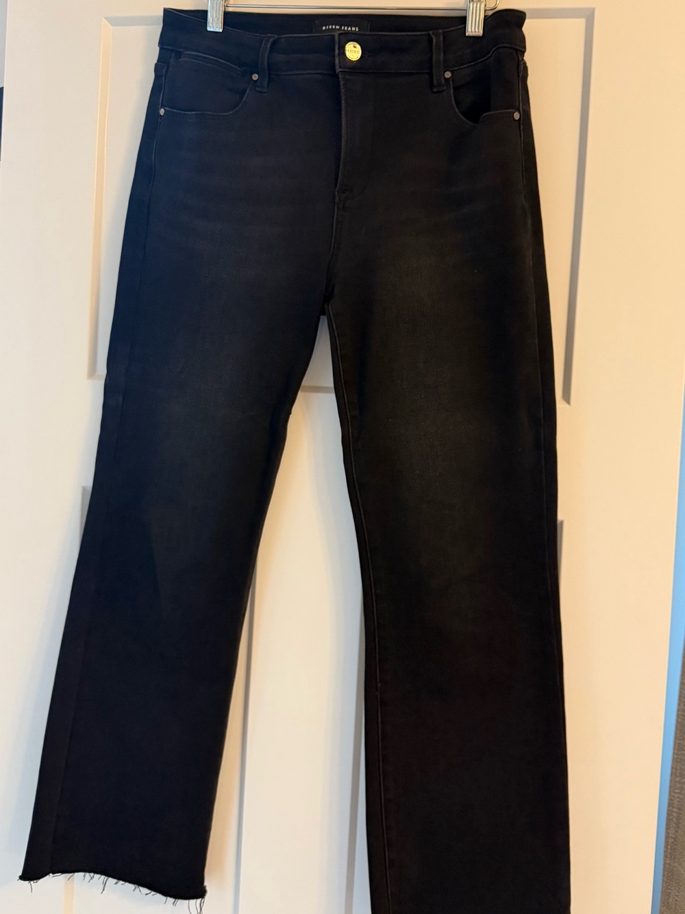 Risen Jeans Black Cropped Women's Jeans - Ankle Length